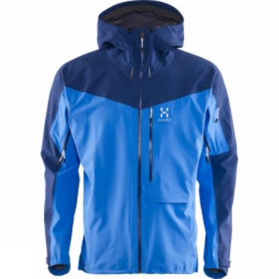 Haglofs Men's Touring Proof Jacket Vibrant Blue / Hurricane Blue Haglofs Men's Touring Proof Jacket Vibrant Blue / Hurricane Blue